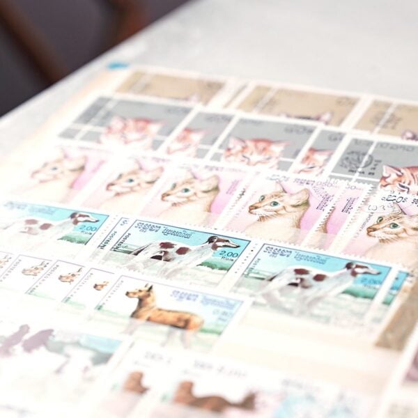 album con francobolli vintage - immagine 3