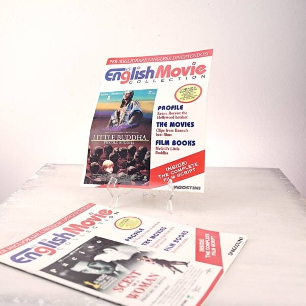 coppia di english movie giornale vintage