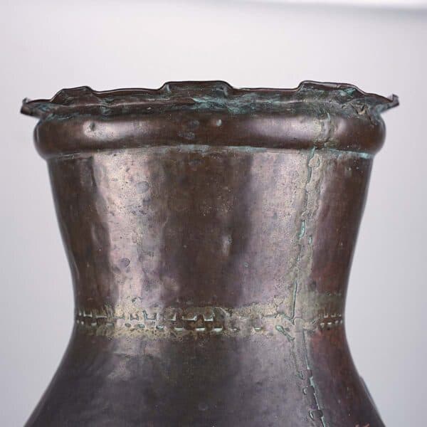 vaso in rame vintage DI ALTA FATTURA, PESANTE - immagine 3