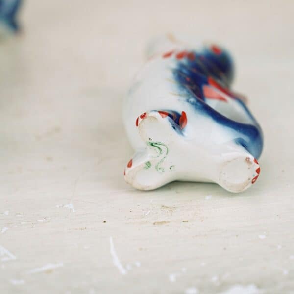 bicchieri da liquore in ceramica pesci 6pz - immagine 5