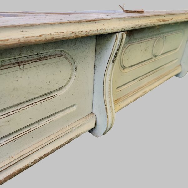 divano da esterno in legno massello vintage ann 40 -50 - immagine 2