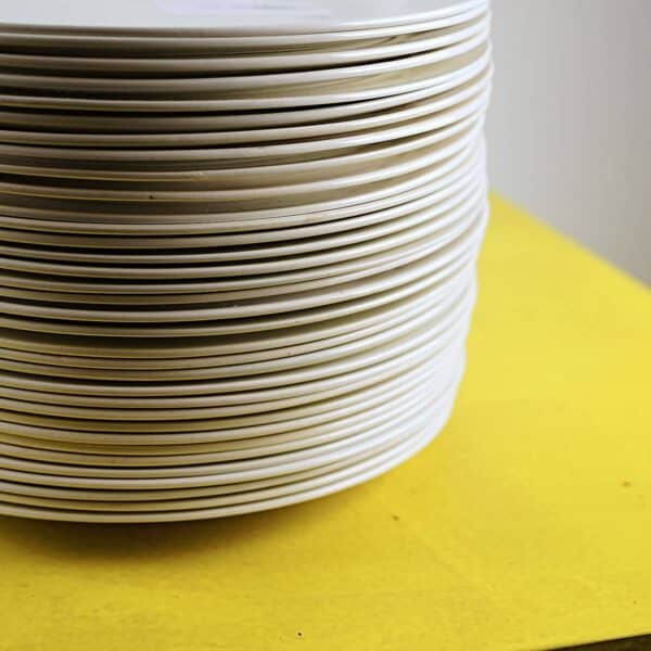 lotto di 34 piatti piani vintage, wedgwood - immagine 3