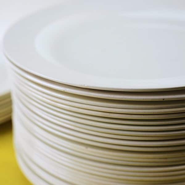 lotto di 34 piatti piani vintage, wedgwood - immagine 4