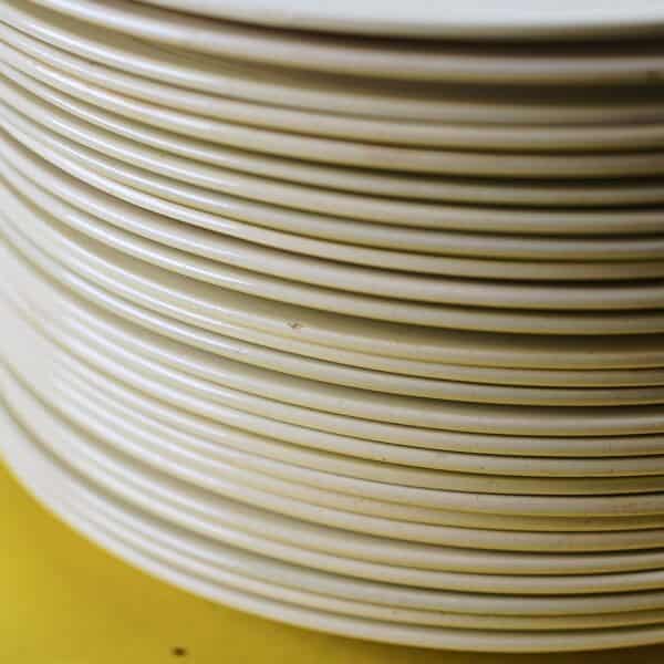 lotto di 34 piatti piani vintage, wedgwood - immagine 5