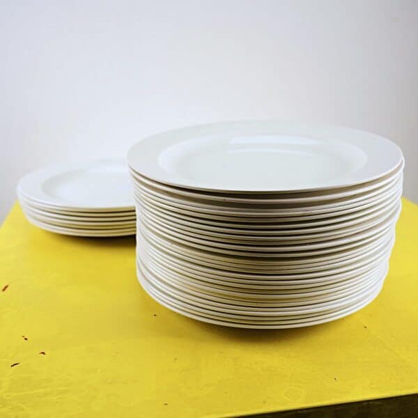 lotto di 34 piatti piani vintage, wedgwood - immagine 6
