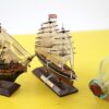 lotto di velieri in miniatura vintage - immagine 3