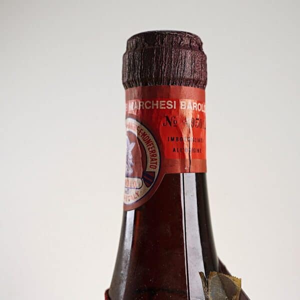 bottiglia vino barolo marchesi di barolo del 1969 da collezione - immagine 5