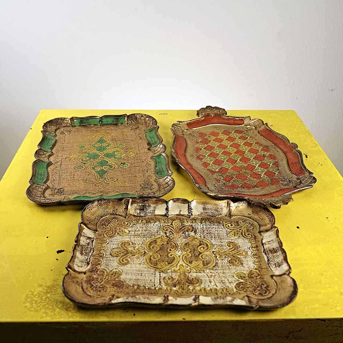 Vassoio Decorativo A 3 Livelli Hanobe - Piedistallo In Legno Per Esposizione, Stile Vintage - Foto 13