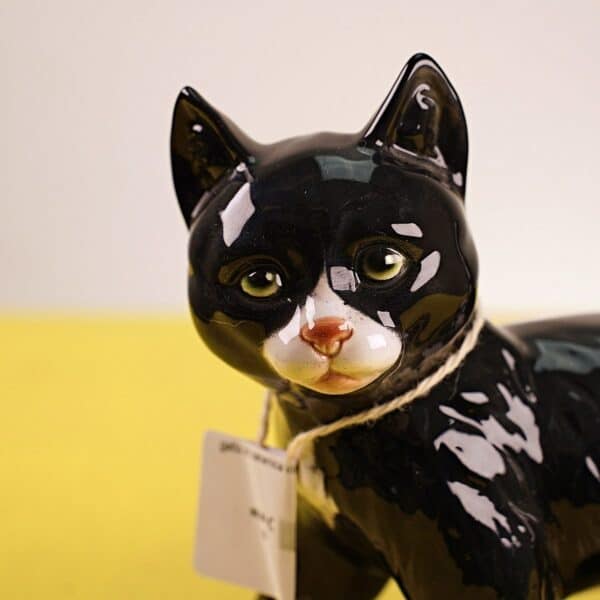 gatto in ceramica vintage