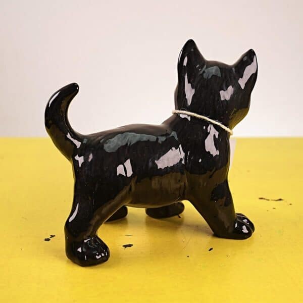 gatto in ceramica vintage - immagine 3