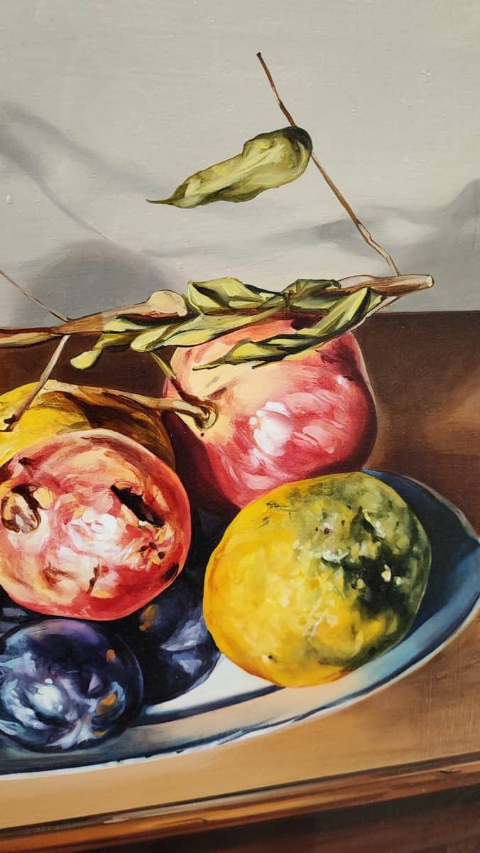 Un quadrato di pittura nel 1995: Giorgio Balboni e l’olio su tela 1 Opera Giorgio Balboni 1995, olio su tela in formato quadrato