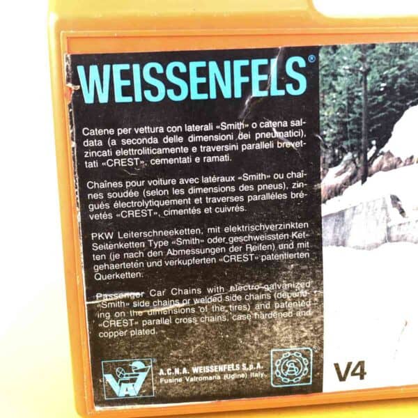 catene auto vintage weissenfels V4 - immagine 2