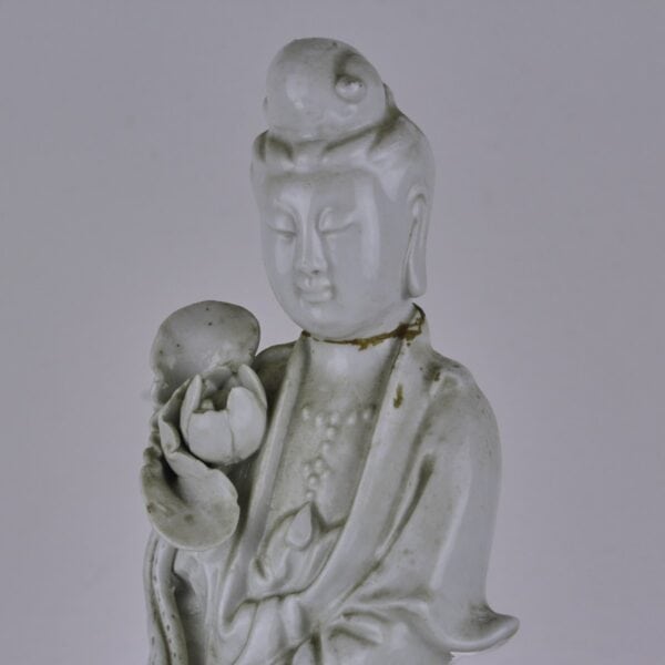 STATUA GIAPPONESE PORCELLANA - immagine 3