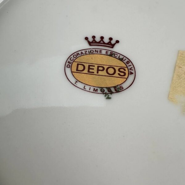 piatti decorativi depos t. limoges - immagine 6