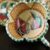 6PZ- TAZZINE CERAMICA GIACOMINI ORVIETO - immagine 2