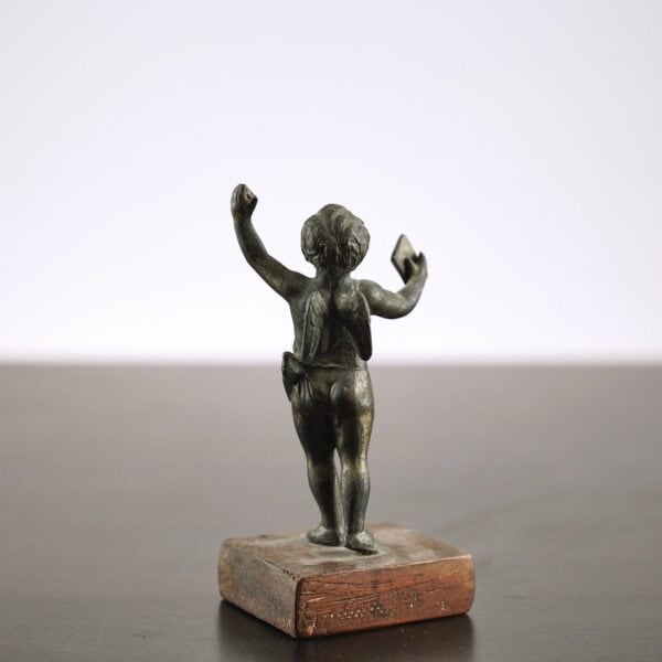 SCULTURA IN BRONZO, ANGELO - immagine 3