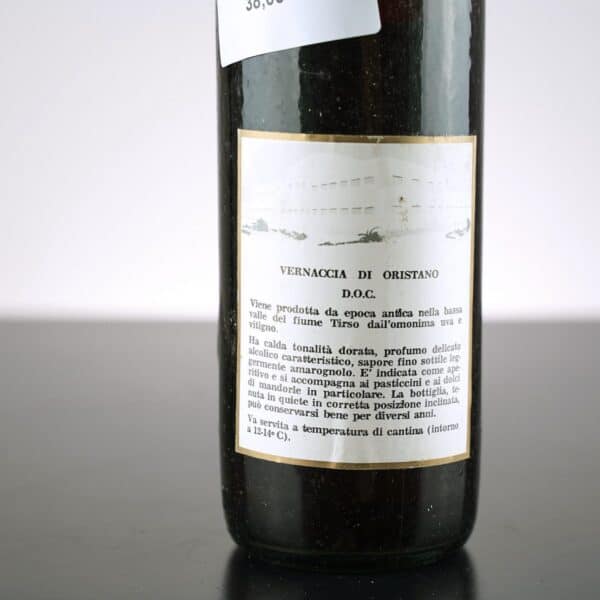 vino Vernaccia Sardinian Gold- n.1 bottiglia 1978 - immagine 3