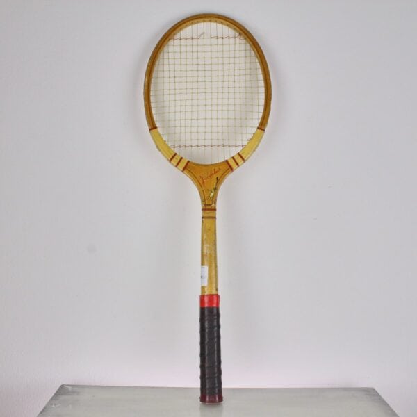 RACCHETTA DA TENNIS IN LEGNO MAXIMA - immagine 6