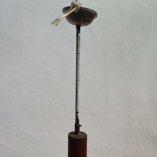lampadario vintage in vetro - immagine 4
