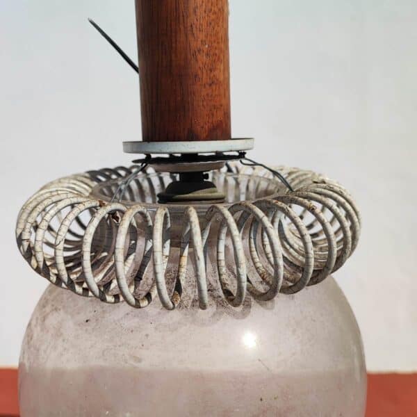 lampadario vintage in vetro - immagine 5