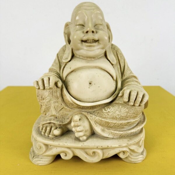 statua vintage in resina buddha