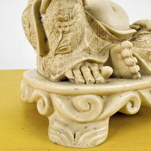 statua vintage in resina buddha - immagine 2