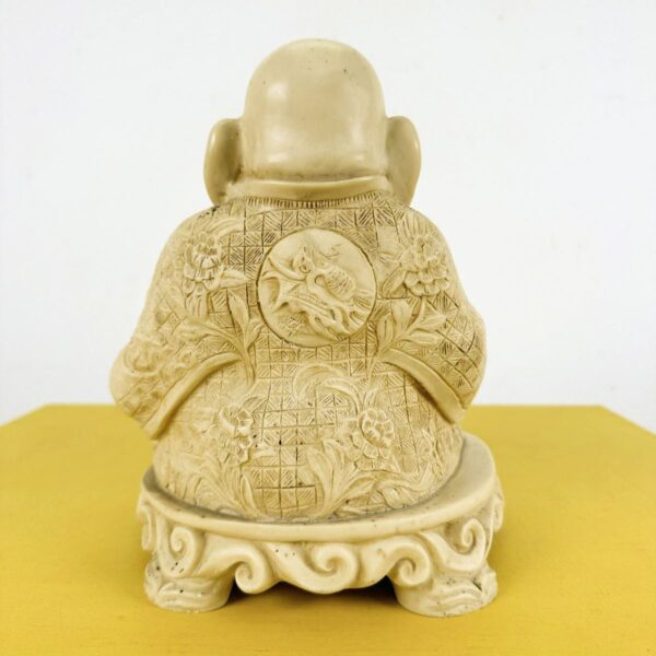 statua vintage in resina buddha - immagine 7