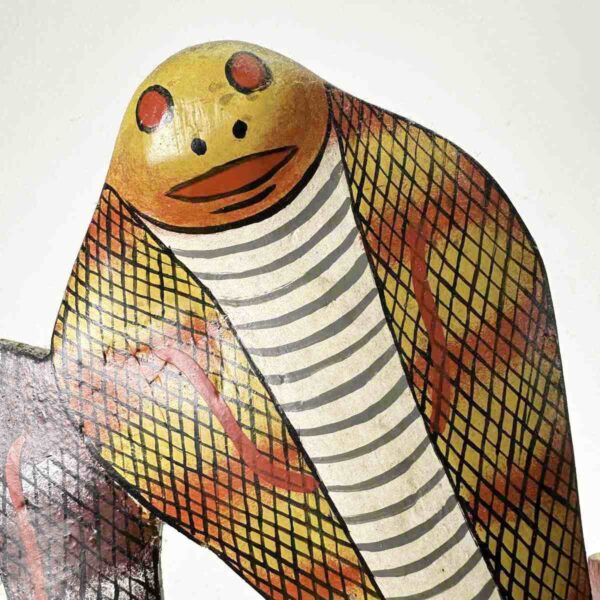 maschera Naga Raksha in legno - immagine 4