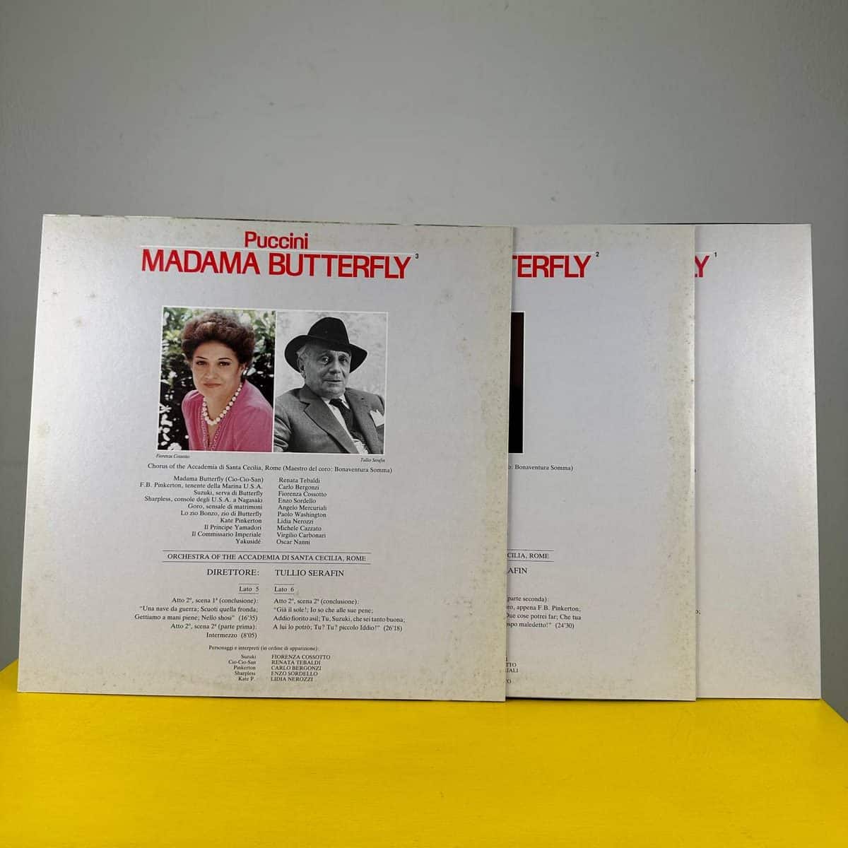 Madama Butterfly in vinile: quando un’opera torna gesto d’ascolto 1 Disco LP di Madama Butterfly in vinile