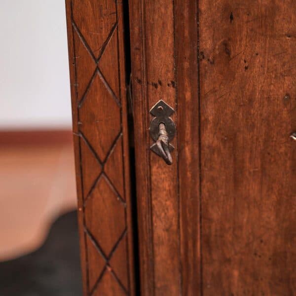 MOBILE CRDENZINA IN LEGNO MASSELLO, UN CASSETTO E DUE VANI CONTENITORI - immagine 9