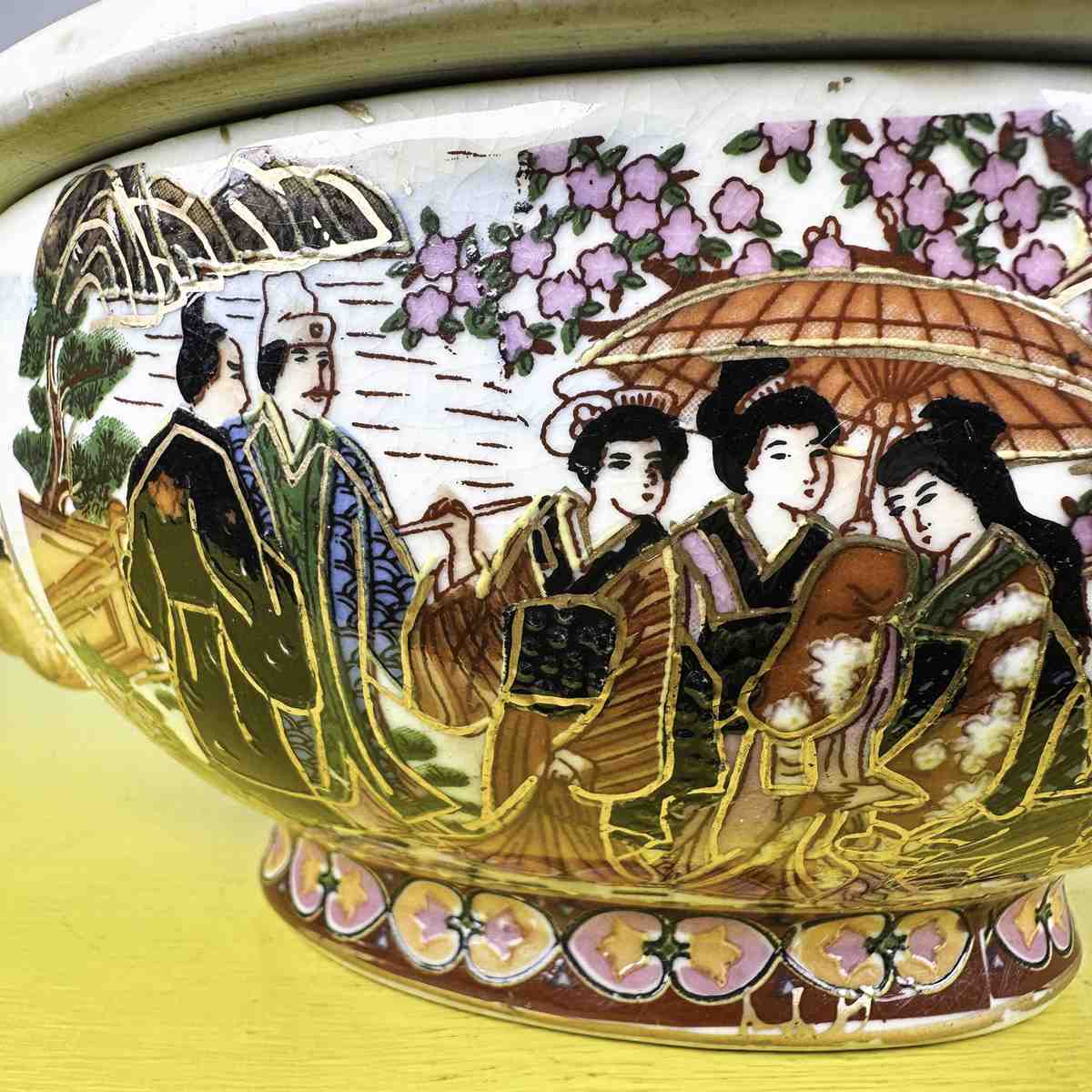 zuppiera in porcellana cinese royal satsuma - immagine 6