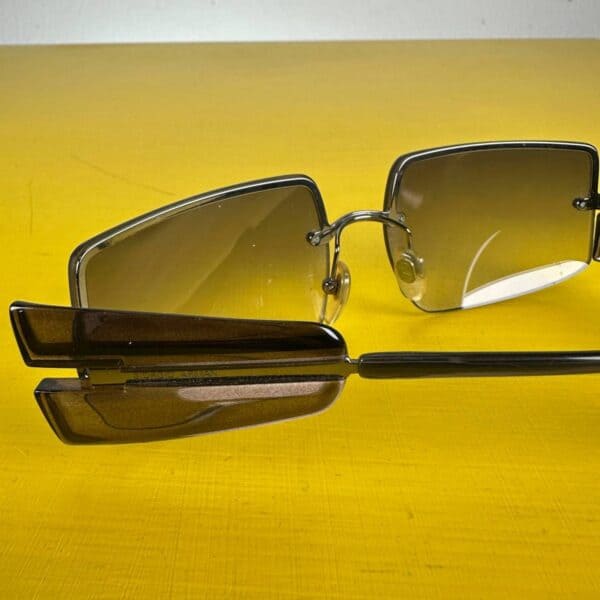 occhiali da sole vintage giorgio armani - immagine 6