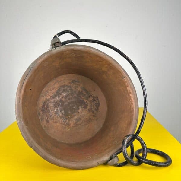 pentola paiolo in rame vintage - immagine 6