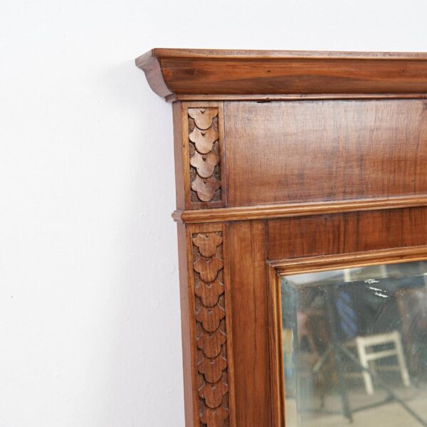 SPECCHIO VINTAGE IN LEGNO - immagine 2