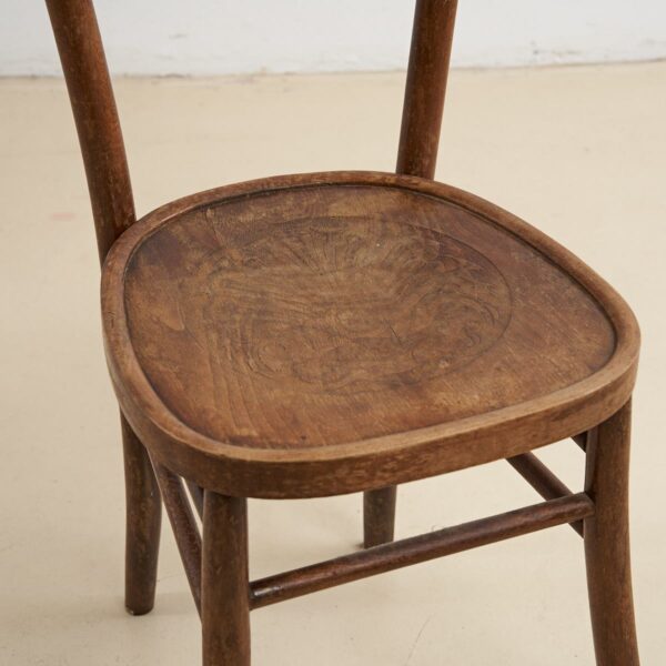 SEDIA IN LEGNO VINTAGE - immagine 2