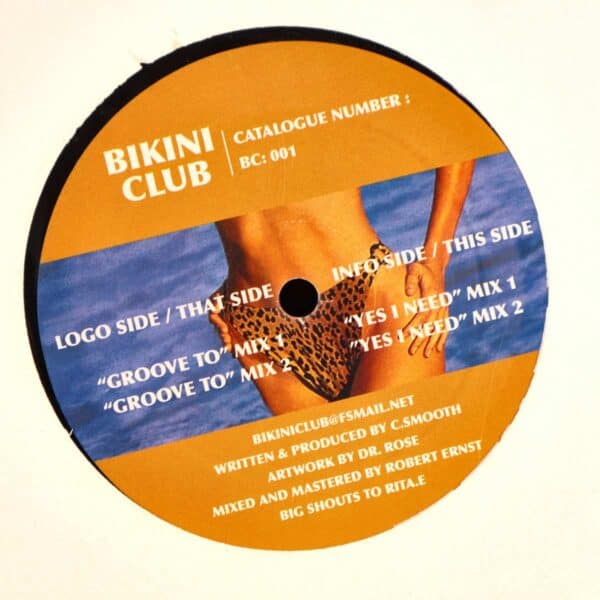 bikini club c.smooth - VINILE lp 33 - immagine 2