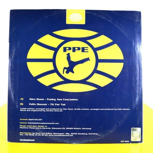 Felix Houzer Vs. Alex Dune â€“ Tit For Tat / Funky Ass Caucasian - VINILE lp 33 - immagine 2