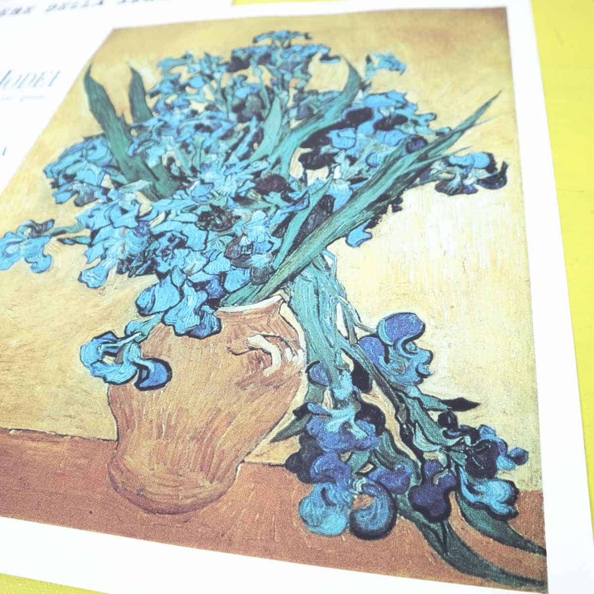 Quando Van Gogh entrò nelle case: storia di una stampa d’arte 1 Dettaglio della stampa d’arte Van Gogh proposta da Antichea