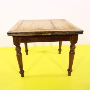 Ultimi arrivi 22 Tavolo da tiro allungabile in legno con gambe tornite