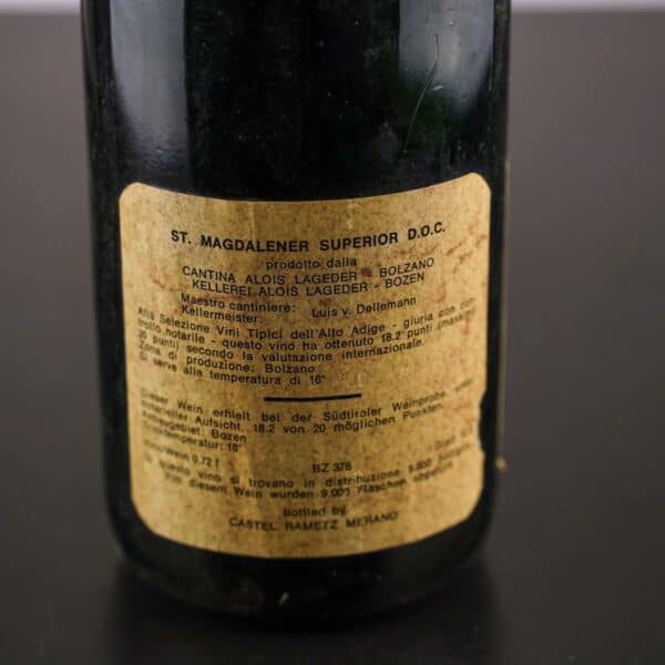 SUDTIROL ST MAGDALENA VINO - immagine 3